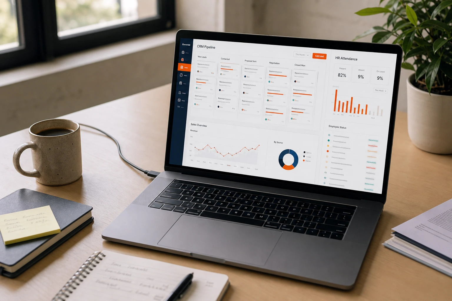 CRM & ERP Development in Jaipur — Ruyams Jaipur